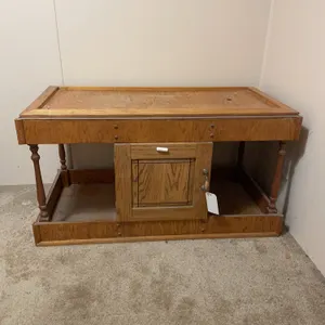 Wood top cupboard, 24”wide, 48” long, 26” tall
