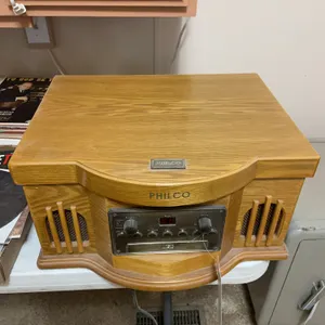 Philco,  CD player and record player, cassette player