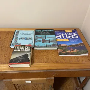 Down at the depot, American Railroad stations book, American railroads book, Franklin Township Dekalb county, Indiana one room schools Directory, 2010
