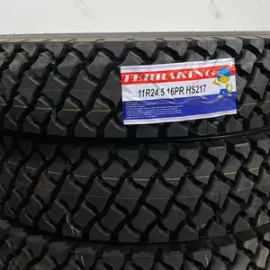 2 New HS217 Semi Tires, 16PR, TerraKing 11R24.5 (bid price is for 2 tires)