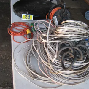 Bin Lid, Ext Cords