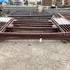 (4) 12' Hi-Qual Stall Fronts with Swing Doors