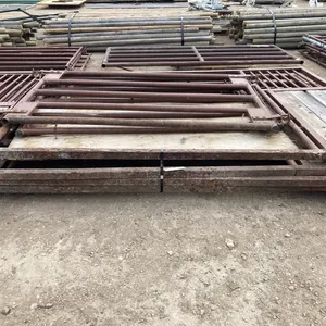 (4) 10' Stall Fronts with Swing Doors