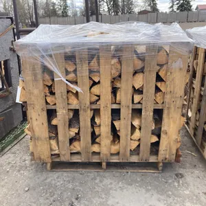 1/2 Cord of Dry, Split and Stacked Spruce Firewood