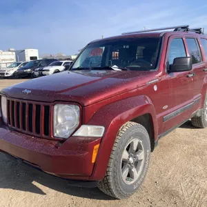 2008 Jeep Liberty North Edition Red SUV s/n: 1J8GN28K38W208196