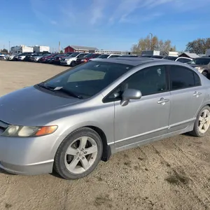 2006 Honda Civic Silver Car s/n: 1HGFA15876L802419