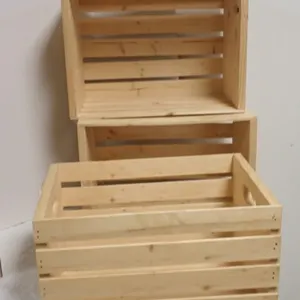 Pine Wood Crates