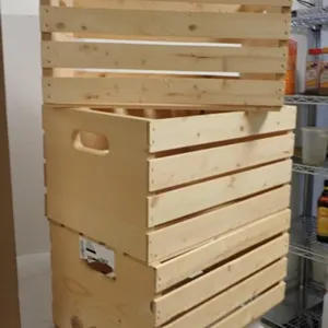 Pine Wood Crates