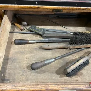 Drawer of Files and Wire Brushes