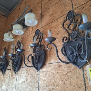 4 Decorative Wall Sconce Lights, 8"x17"