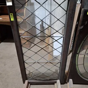 Decorative Stained/Leaded Glass Window Sash, 36"x48"