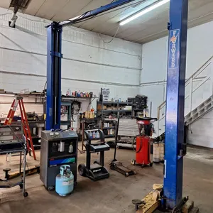 FORWARD 9,000 lb. Two Post Vehicle Lift, Model: CP97A, SN: 158 AJ 3371, 230V, 1PH, 12' Posts