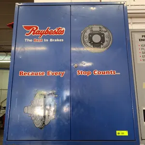 Raybestos 2-Door Metal Wall Cabinet, 32"x15"x38"