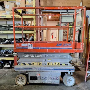 SKYJACK SJM 3219 Compact Electric Scissor Lift, SN: 220962, 500 lb. Capacity, 68"x28" Platform, Hours Read: 245, 19' Platform Height