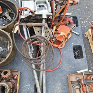Ridgid 300 Pipe Threading Machine with Related