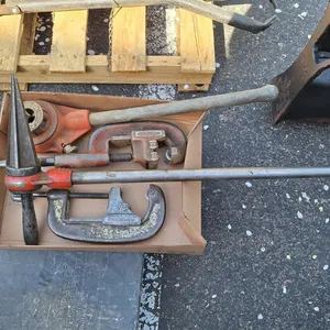 Assorted Pipe Cutters and Threader Tools