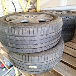 4 General ProGS 225/55R17 Tires with Rims