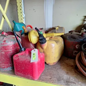 Assorted Fuel Cans
