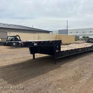 1998 Trail King Industries TK70HT-462 drop deck hydraulic tail equipment trailer