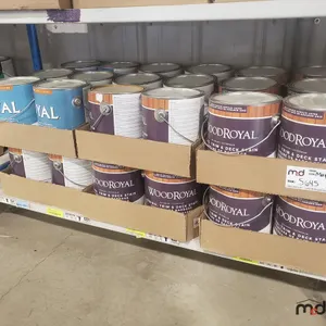 Shelf of Paint & Exterior Stain (Approx. 36 Cans)
 UNRESERVED