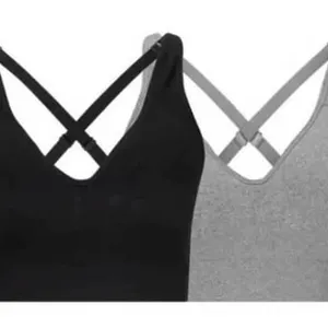 Puma Seamless Sports Bra 2-Pack, Medium