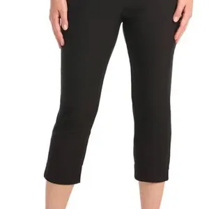 Hilary Radley Black Capri Pants Size 8