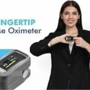Fingertip Pulse Oximeter Assorted Colors