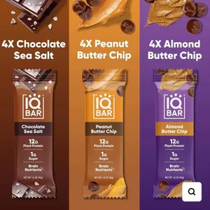 IQBAR Protein Bar Variety Pack, 18 Count