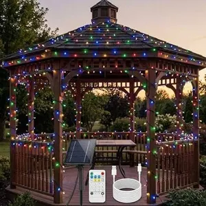 LOT OF 3 Solar LED String Light Sets