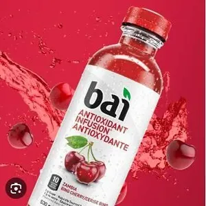 Bai Zambia Bing Cherry Drink, 530ml, 24 Pack
