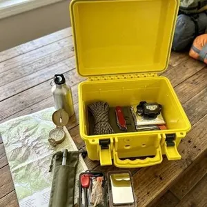 UK 5510 Case Yellow Hard Protective Box