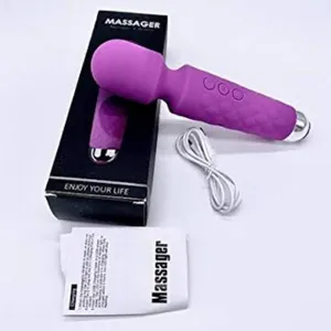 Purple Handheld Wand Massager
