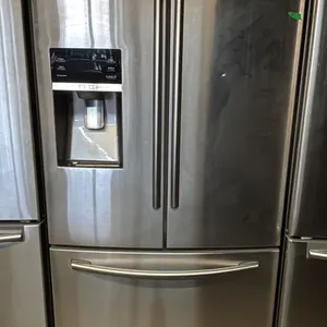 SAMSUNG 36" WIDE STAINLESS STEEL FRENCH DOOR FRIDGE WITH BOTTOM FREEZER DRAWER