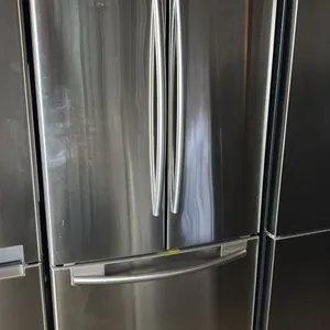 SAMSUNG 32" WIDE STAINLESS STEEL FRENCH DOOR FRIDGE WITH BOTTOM FREEZER DRAWER