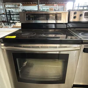 SAMSUNG 4 BURNER FLAT TOP RANGE WITH HYBRID CONVECTION OVEN