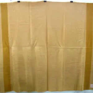 HUDSON'S BAY 4-POINT 100% WOOL YELLOW BLANKET
