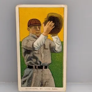 1909 T206 Stephens Piedmont Back Corners/Back