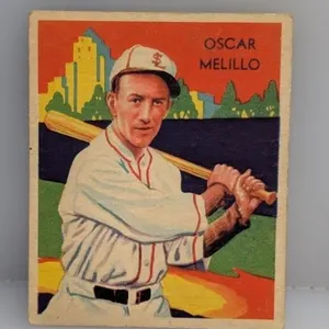 1934 36 Diamond Stars Oscar Melillo Corners/Edges