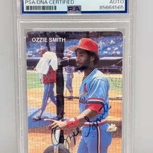 Ozzie Smith Auto PSA Authentic