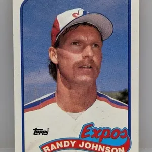 1989 Topps Randy Johnson RC #647 Corners/Surface
