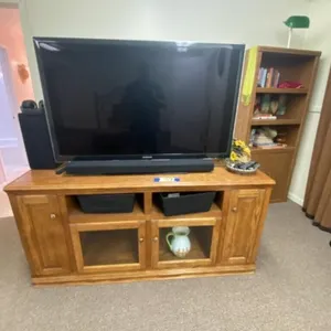 Samsung Flat Screen 55" TV w/Surround Sound