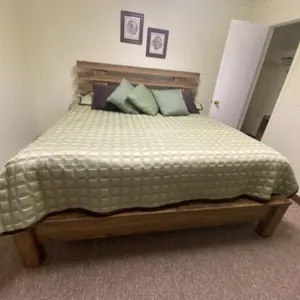 King Bed - Mattress Box Spring Headboard