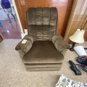 Cloth Upholstered Reclining Chair