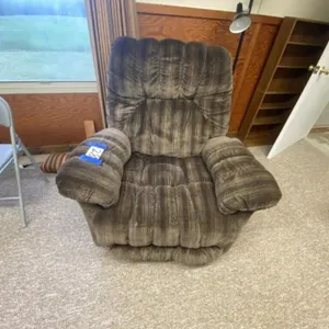 Cloth Upholstered Rocker-Recliner