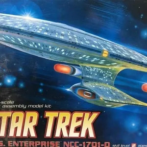 AMT Star Trek 1/1400 Scale Model Kit USS Enterpris