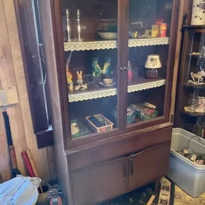 MCM China hutch - contents not included