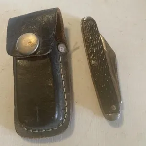 Pocket knife with case