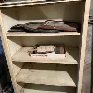 Metal cabinet - contents not included