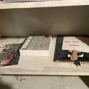 Atlas, drug manual book, Elvis picture, book