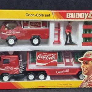 1981 Coca Cola Buddy L Play Set Sturdy Steel